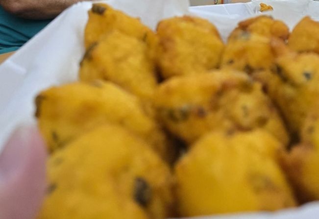Bolinho de frango. (Divulgação)