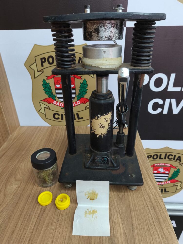 Maconha cultivada em estufa abastecia clientela de alto padrão em Itapetininga