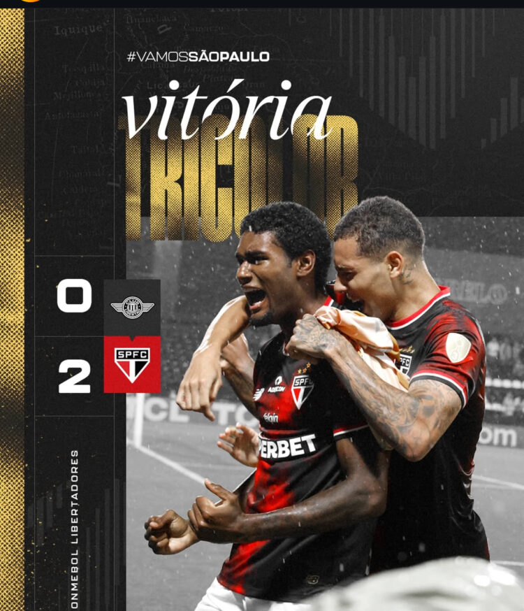 Tricolor Vence Fora de Casa e Lidera Grupo D da Libertadores