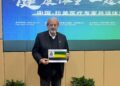 O presidente da Unimed Sul Paulista, dr. Marcos Cunha, está em Ningbo