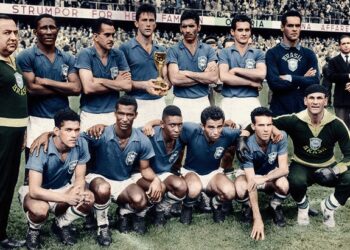 Da onde surguiu o azul para a seleção?