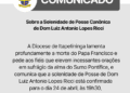 Diocese de Itapetininga comunicou, por meio de suas mídias sociais, que mantém a cerimônia de posse do novo bispo da cidade para o dia 24 de abril