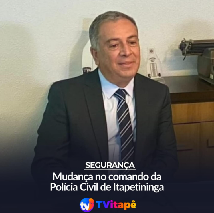 Na data de hoje, 04, se apresentou o Dr. Luís Lara, novo Delegado Seccional, que foi nomeado pelo Exmo. Delegado Diretor do Deinter 7, Dr. Wilson Negrão.