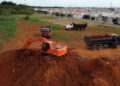 As obras de terraplanagem no local do Estádio Municipal de Itapetininga começaram