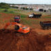 As obras de terraplanagem no local do Estádio Municipal de Itapetininga começaram