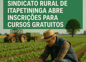 Três cursos gratuitos estão com inscrições abertas no Sindicato Rural de Itapetininga