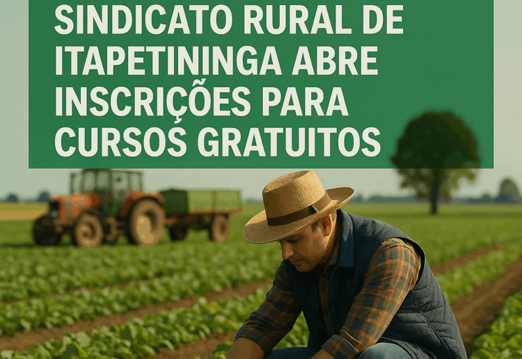 Três cursos gratuitos estão com inscrições abertas no Sindicato Rural de Itapetininga