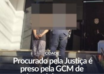 Procurado pela Justiça é preso pela GCM de Itapetininga no Jardim Bela Vista