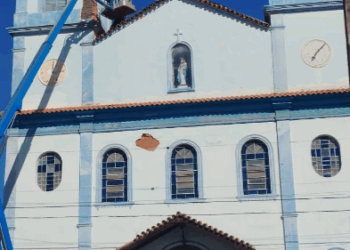 Igreja do Rosário passa por reparos emergenciais