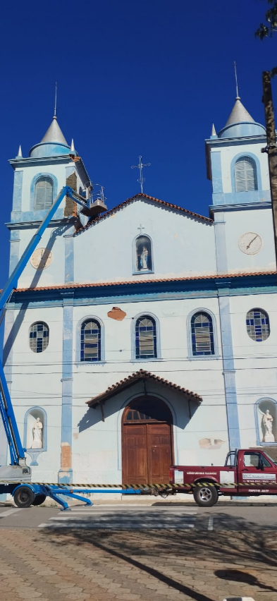 Igreja do Rosário passa por reparos emergenciais