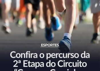 Foi anunciado o percurso da 2ª Etapa do Circuito “Correr e Caminhar com Saúde”