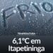 6,1ºC em Itapetininga