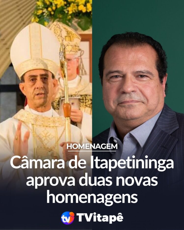 Câmara de Itapetininga aprova duas novas homenagens