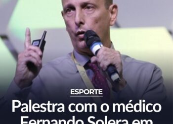 Palestra com o médico Fernando Solera em Itapetininga