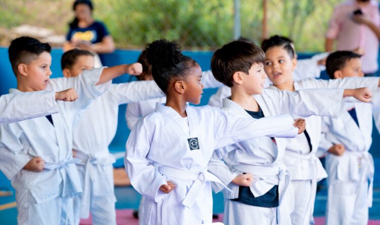 Aulas gratuitas de Taekwondo para crianças de 7 a 9 anos em Itapetininga (Reprodução CESC)