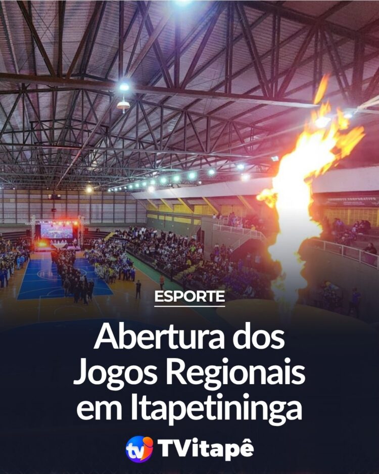 Jogos Regionais começam dia 3 em Itapetininga