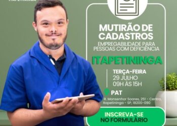 Mutirão PCD em Itapetininga