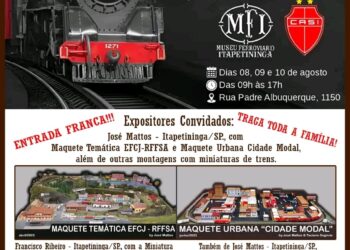 Itapetininga sedia Jornada do Patrimônio Ferroviário 2025